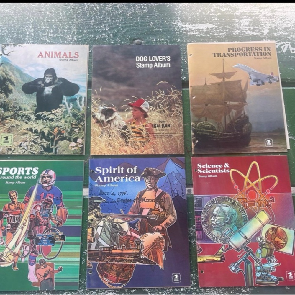 1980’s USPS Stamp Album Bundle